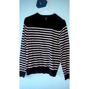 S Men’s H&M Striped Sweater
